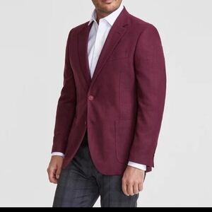 Nautica Men's Burgundy Blazer